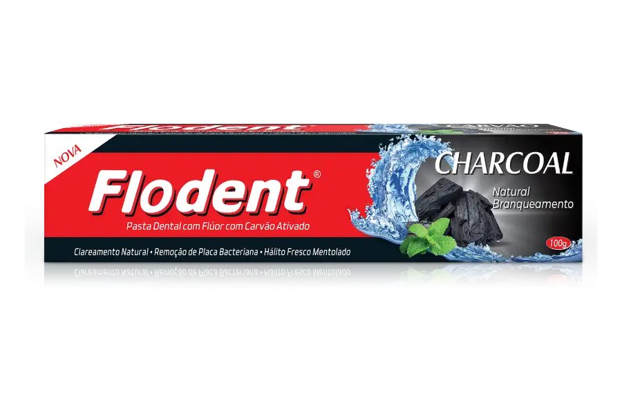 Flodent Pasta de Dentes com Carvão