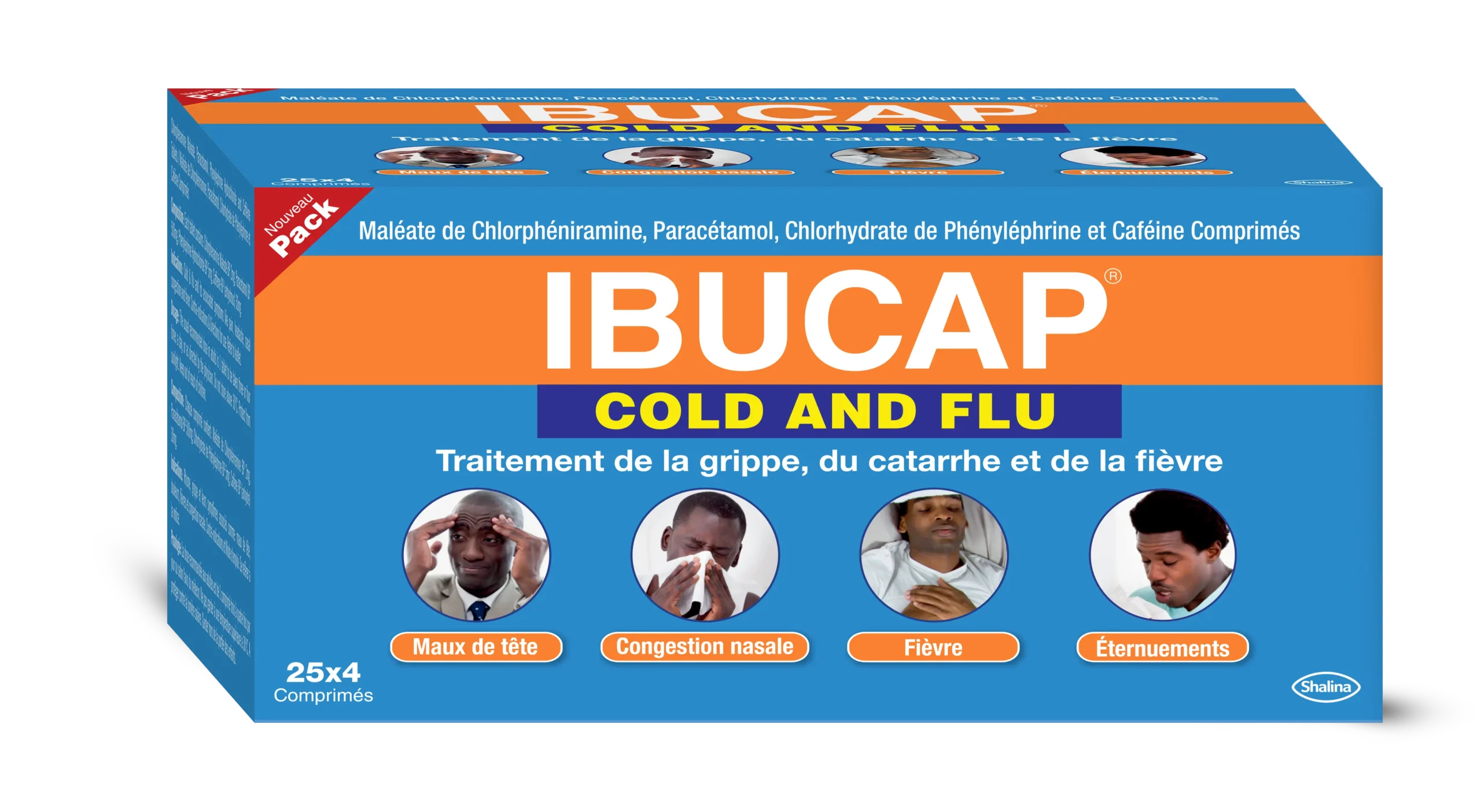 Ibucap Comprimidos de gripe e resfriado