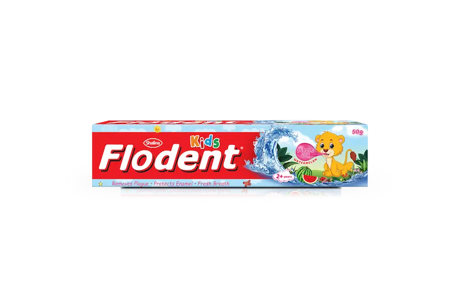 Flodent Kids Bubble Gum Watermelon
