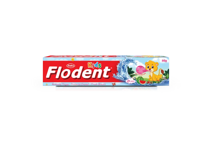 Flodent Kids Bubble Gum Watermelon