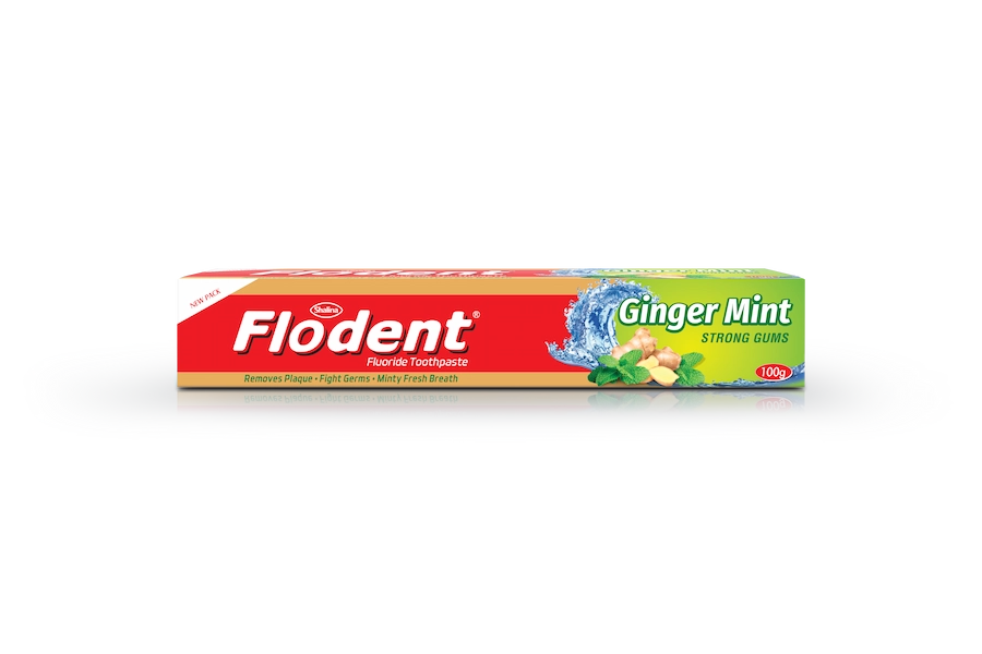 Flodent Ginger Mint